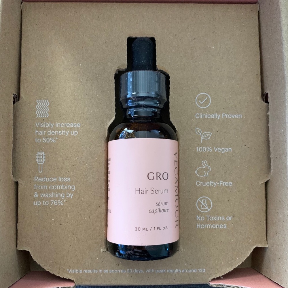 Brand New Vegamour hair serum